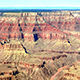 Flying over the Grand Canyon