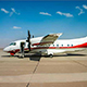 Airplane ready to leave for the Grand Canyon