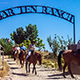 A horseride at Bar Ten Ranch is an option at the North Rim