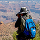 Fantastic views while walking the Grand Canyon South Rim Walk