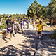 Rim walk on the South Rim of the Grand Canyon