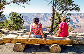 Beauty at the edge of Grand Canyon South Rim